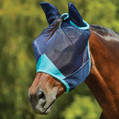 WeatherBeeta ComFiTec Deluxe Fine Mesh Fly Mask w/Ears