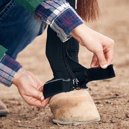 XLR8 G-Force Germanium+Compression Hind Boots Riding Warehouse