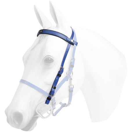Zilco Deluxe Trail Snap-On Bridle Headstall - Standard 