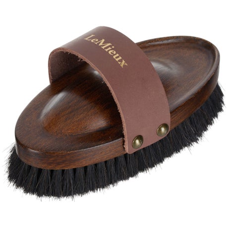 LeMieux Artisan Deep Clean Dandy Brush – Natural Bristles For A Shiny Horse Coat