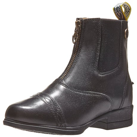 Bottes D'équitation Enfant - Taille 3, Cuir, Marron, Modèle Paddock - Occasion