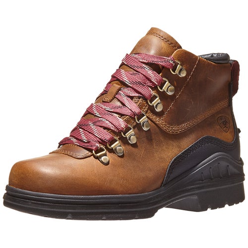Chaussures Ayoka Merano marron randonnée cuir toile tige haute