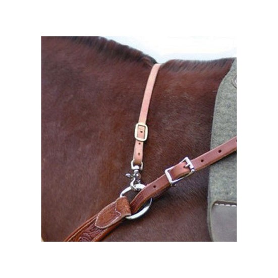 Berlin Custom Leather Rough Out Steertripper Breast Collar