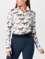 Ariat Women's Lowell 3.0 1/4 Zip Baselayer Top- Print
