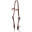 Berlin Hermann Oak One Rolled Ear Headstall w/Tie