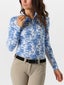 Dapplebay Women's Equestrian Toile 1/4 Zip Riding Top