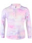 Dapplebay Kids Lavender Haze 1/4 Zip Long Sleeve Top