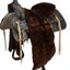 ECP Equine Comfort Full Western Sheepskin Seat Cover 