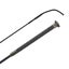 Fleck SilkTouch Graphite Crystal Premium Dressage Whip