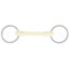 Happy Mouth Shaped Mullen Mouth Loose Ring Snaffle Bit