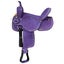 King Series by Tough 1 Stratford Suede Barrel Saddle