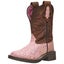 Smoky Mountain Kids Ariel Pink Glitter Cowboy Boots