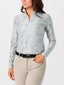 SanSoleil SolMelange UV50 Mock Long Sleeve Top Print