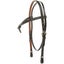 Tory Double & Stitched Knotted Brow Headstall