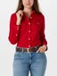 Wrangler Women's Retro Western Long Sleeve Solid Shirt
