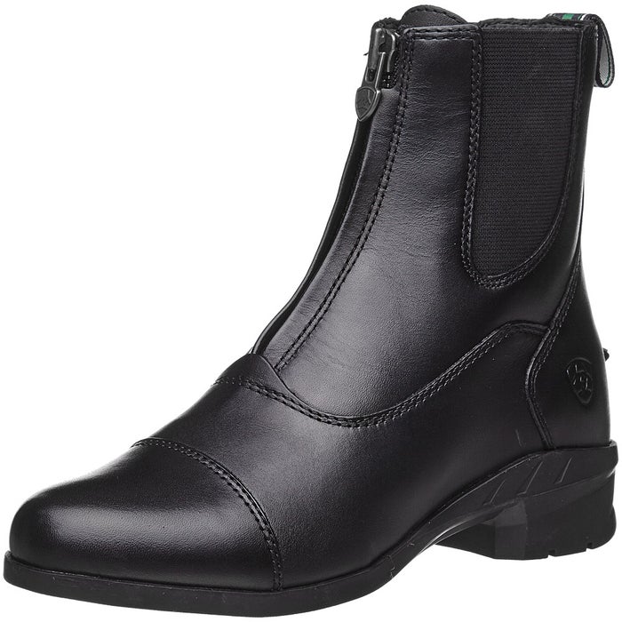 Ariat Womens Heritage Iv Zip Paddock Boots Black Riding Warehouse