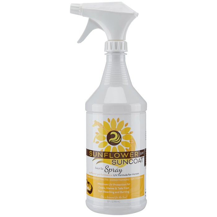 Healthy HairCare Sunflower Suncoat SPF Horse Sunscreen Riding Warehouse