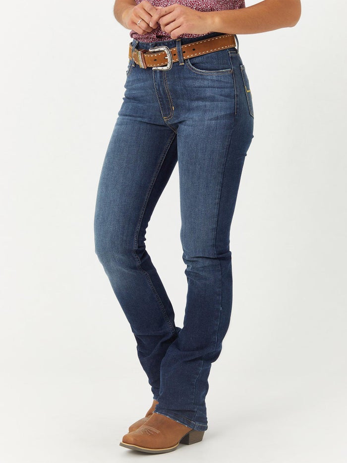 Kimes Ranch Women's Sarah High Rise Slim Bootcut Jeans Riding Warehouse