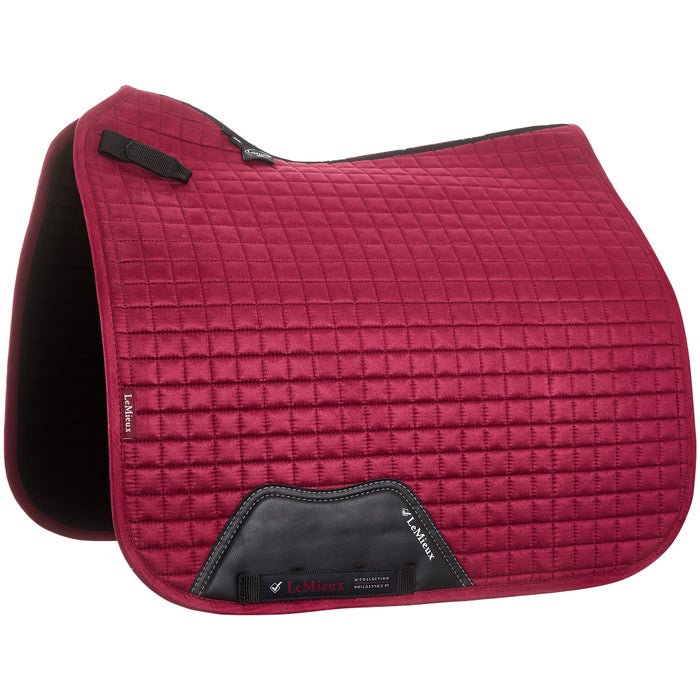 Lemieux Prosport Luxury Suede Dressage Saddle Pad Riding Warehouse