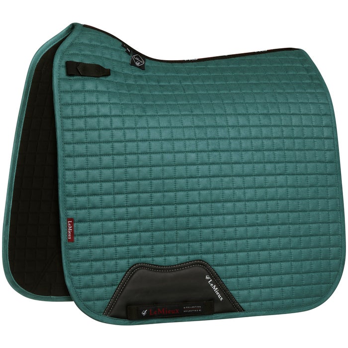 LeMieux Super Soft Luxury Suede Dressage Saddle Pad Riding Warehouse