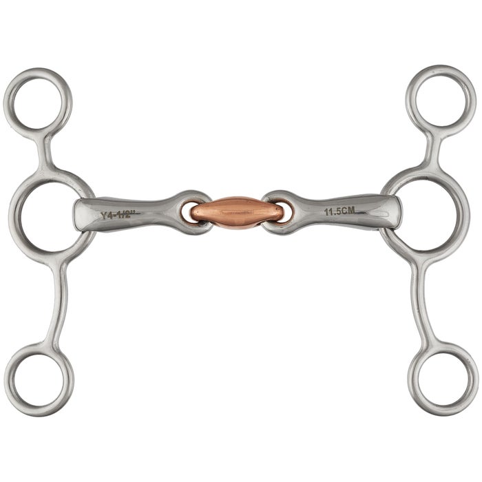 Shires Copper Lozenge Tom Thumb Bit Riding Warehouse