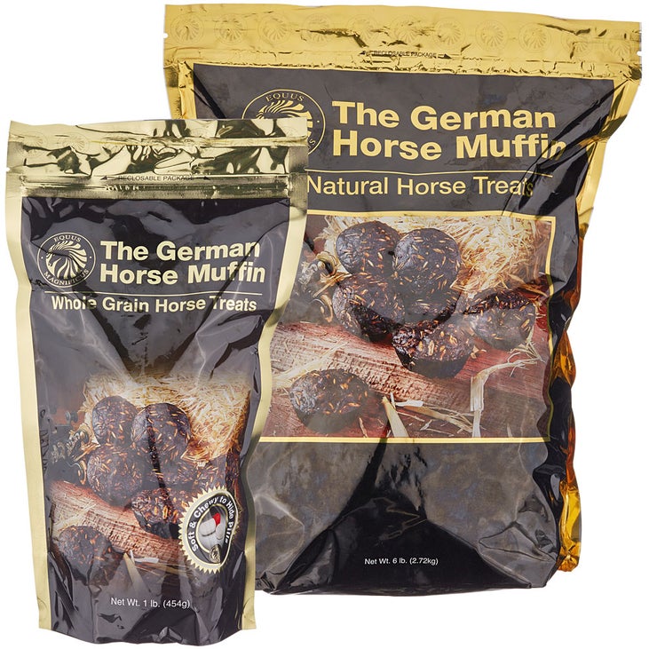 German Horse Muffins Soft Horse Treat Cookies 1 lb Riding Warehouse