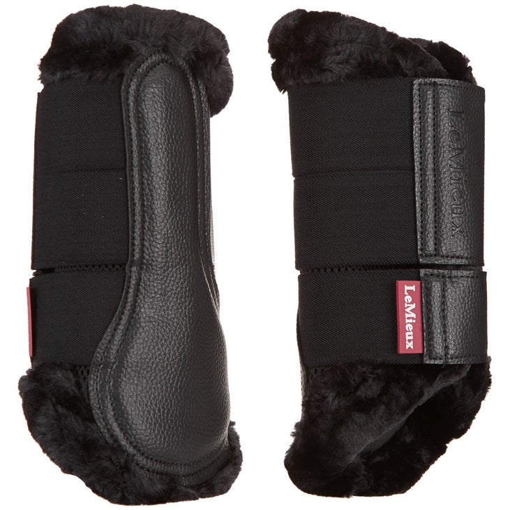 LeMieux Brushing Boots | Fleece Edge | Mesh