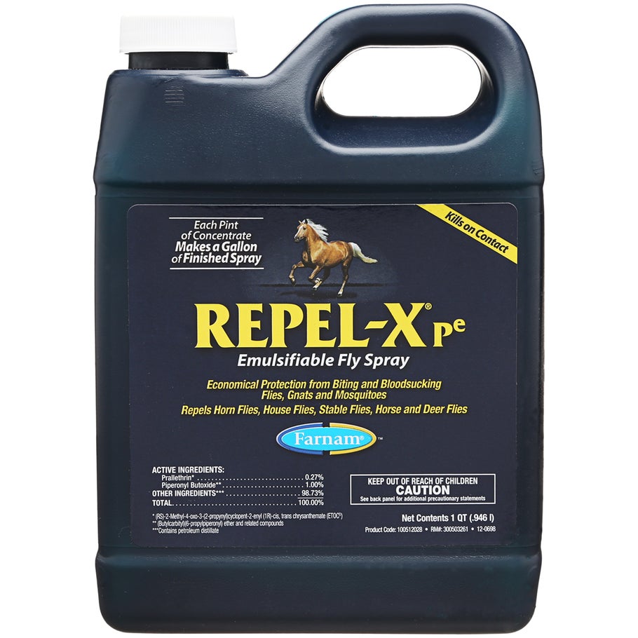 Farnam RepelX PE Emulsifiable Fly Spray Concentrate Riding Warehouse