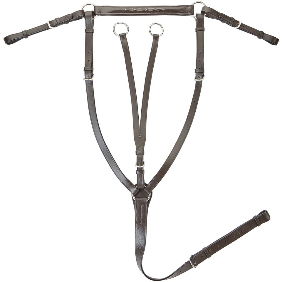 Bobby's Tack Fairhaven Running Martingale Breastplate Riding Warehouse