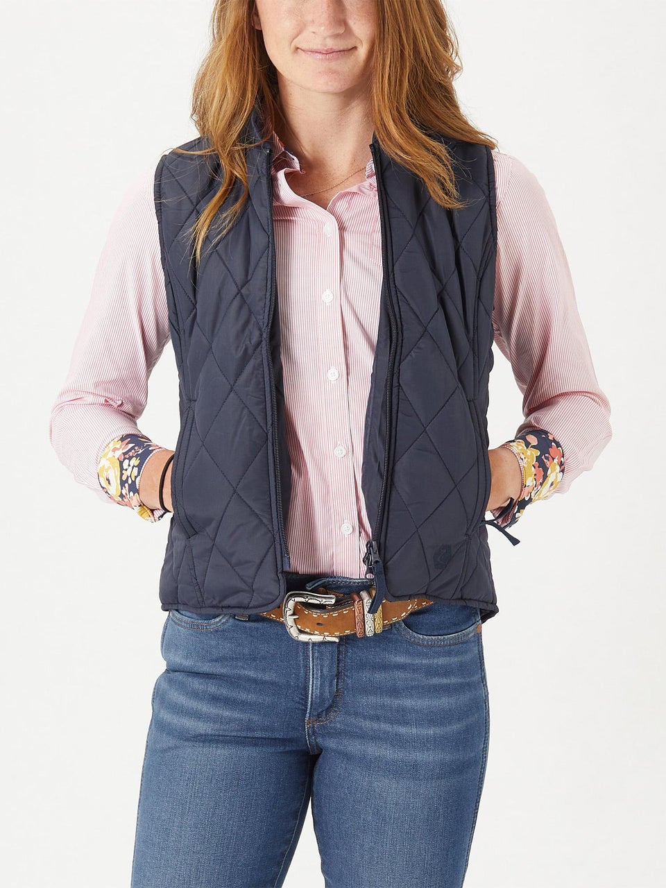 Horze Women's Classic Quilted Riding Vest | Riding Warehouse