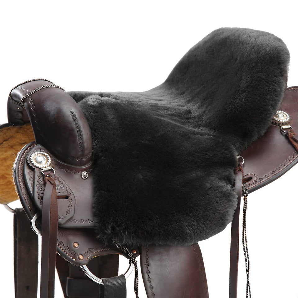 JMS Endurance/Western Sheepskin Saddle Cushion Deluxe Riding Warehouse