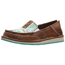 Ariat Western Cruiser Shoes Copper/Bucking Turquoise