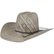American Hat Co 5100 Steel/Ivory Straw Cowboy Hat