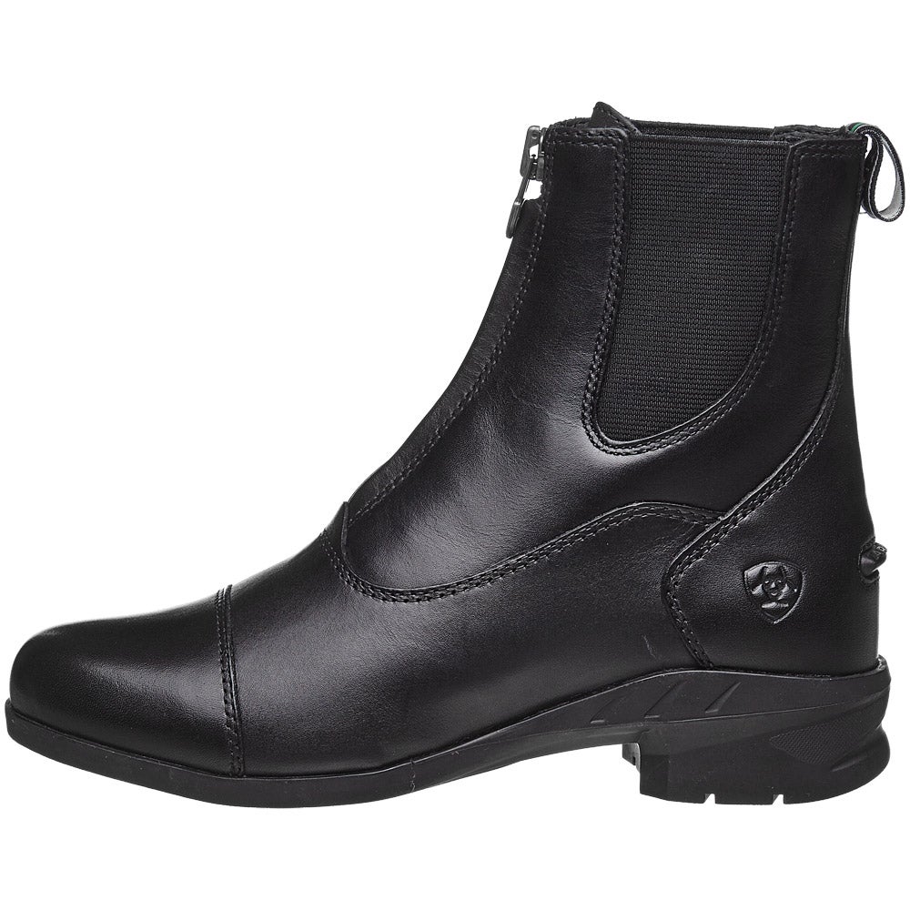 Ariat Womens Heritage Iv Zip Paddock Boots Black