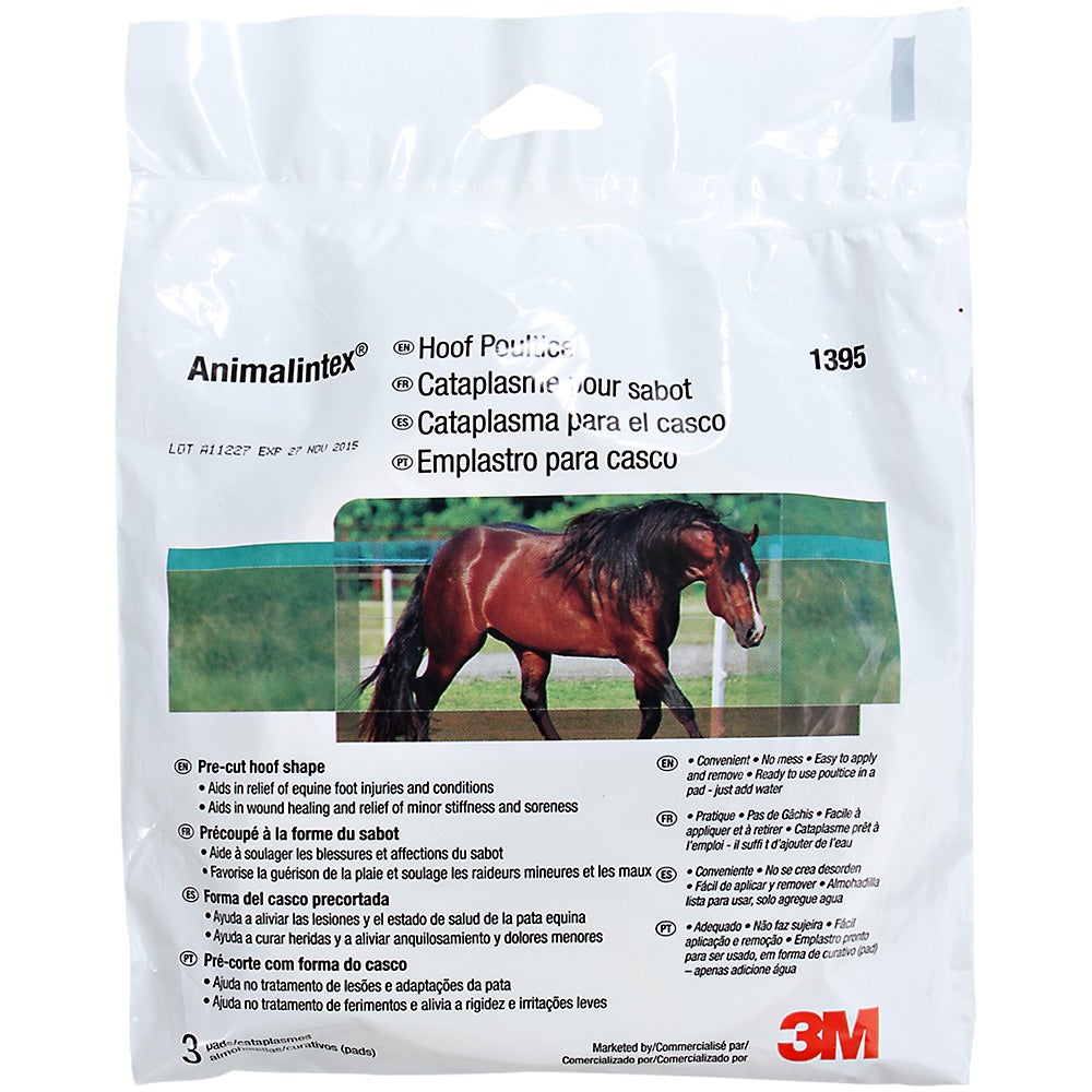 3M Animalintex Hoof Poultice Pads 3Pack Riding Warehouse