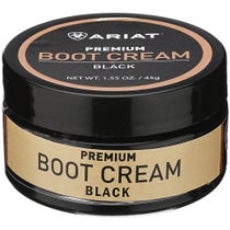 Ariat Leather Premium Boot Cream Polish Black 1.55 oz