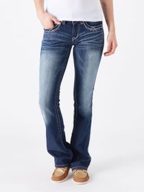 Ariat Women's R.E.A.L. Boot Cut Entwined Riding Jeans