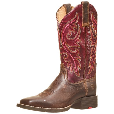 Ariat Womens Round Up Back Zip Cowboy Boots