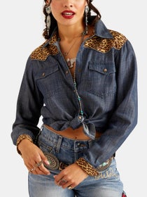 Ariat x Rodeo Quincy Women's Layla Rodeo Denim Shirt