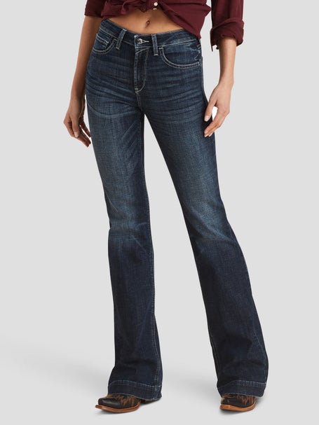 Ariat Womens Ryki High Rise Slim Cut Trouser Jeans