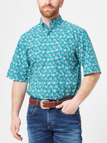 Ariat Men's Short-Sleeve Button Down Shirt - Print