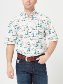 Ariat Men's Short-Sleeve Button Down Shirt - Print