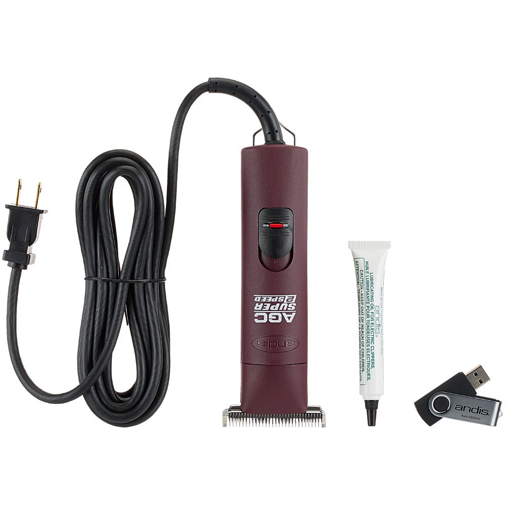 Andis AGC Super 2 Speed Clipper w/T84 Blade Riding Warehouse