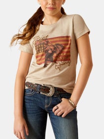 Ariat X Rodeo Quincy Youth Flag Rodeo Graphic Tee Shirt