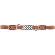 Berlin Custom Harness Leather Double Chain Curb Strap