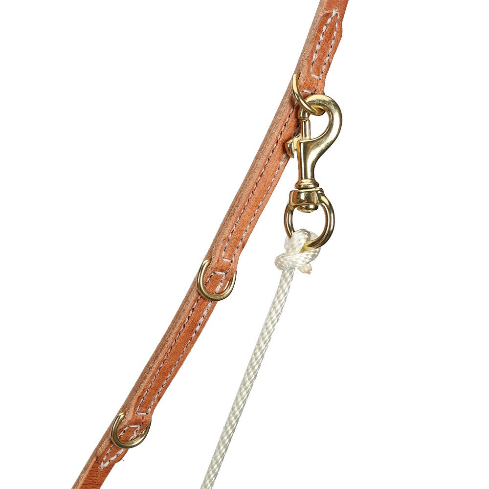 Berlin Hermann Oak German Martingale w/ Split Reins Riding Warehouse