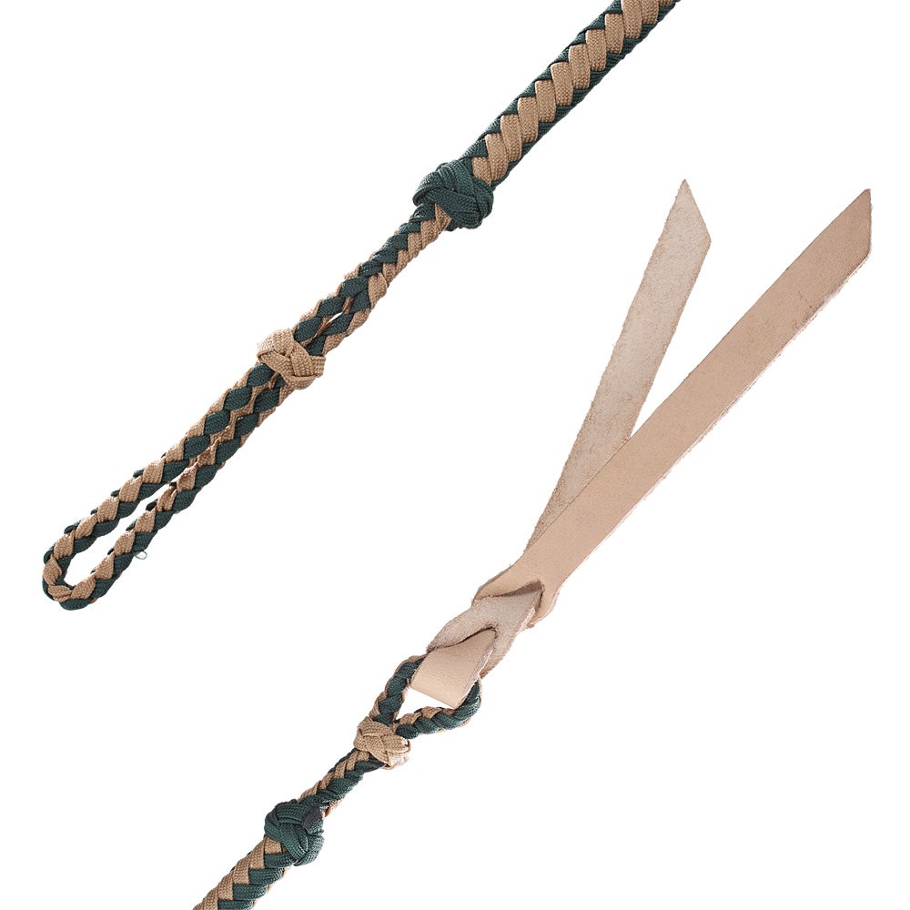 New Horse TACK! Leather Braided Riding Quirt Wrist Loop 