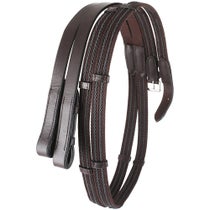 Camelot Anti-Slip Rubberized Reins With Stops