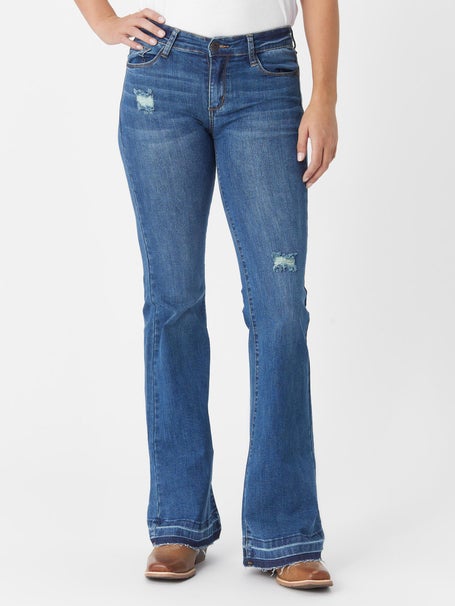 CC Western Womens Free - Flare Mid Rise Jeans