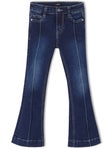 CC Western Girl's Dark Wash Trouser Jeans